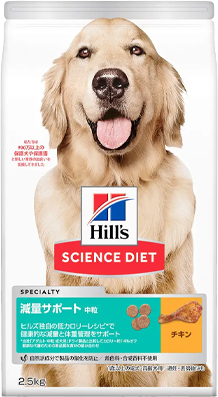 サイエンス・ダイエット 減量サポート 中粒 中型犬用